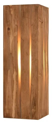 Φωτιστικό Επίτοιχο Trio Lighting KARUNI 263300130 Ξύλο Φυσικό χρώμα (Wood Natural Finish)