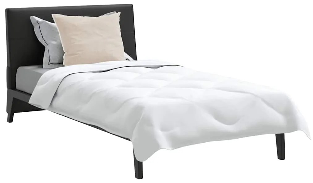 vidaXL Set Παπλώματος Χειμώνα με μαξιλάρι 2 pcs Λευκό 140 x 220 cm Μικροΐνες