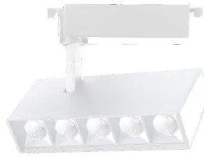 Σποτ Φωτιστικό Μονοφασικής Ράγας 20W IP20 3CCT Inlight-T1-05800-White-Λευκό T1-05800-White