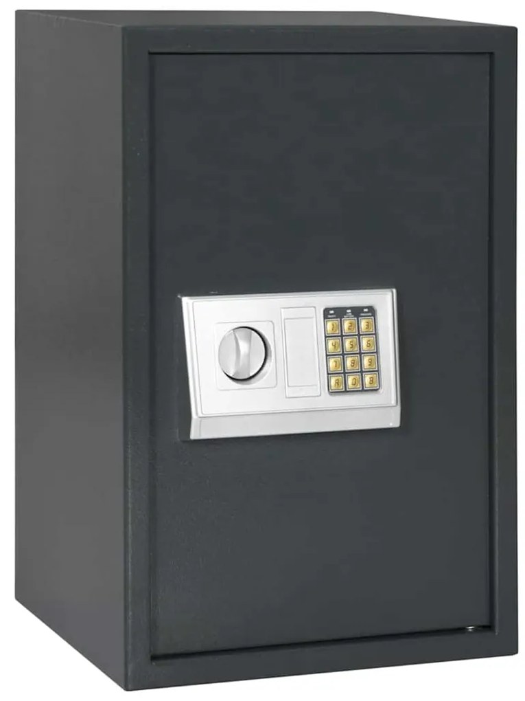 Ψηφιακό Ασφαλές Σκούρο γκρι 40 x 35 x 60 εκ. Ατσάλι