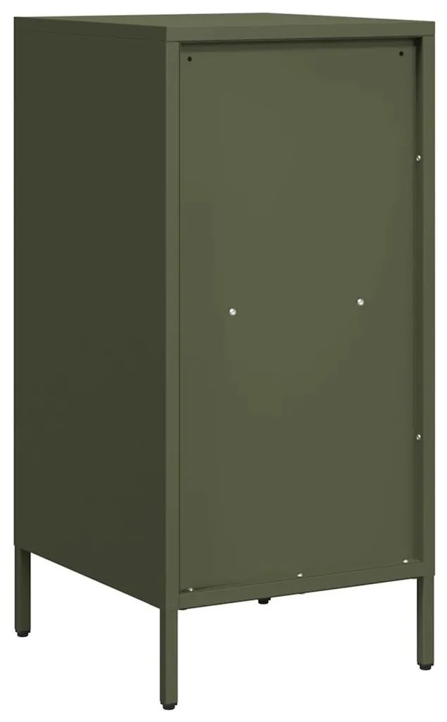 vidaXL Ντουλάπι Λαδί 35x39x73,5 εκ. από Χάλυβα Ψυχρής Έλασης