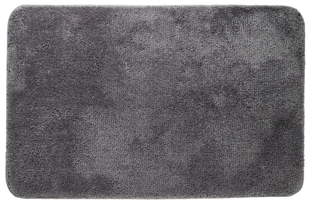 Πατάκι Μπάνιου 60x90cm Polyester Sealskin Angora Dark Grey 293993614