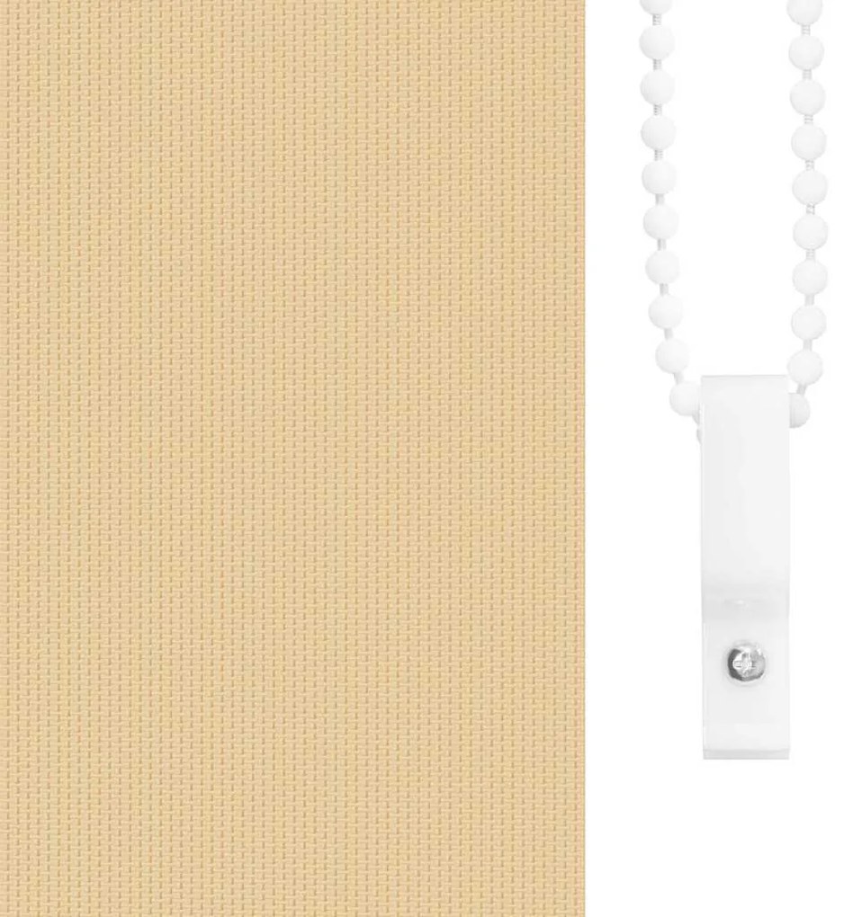 Roller Blind Blackout Μπεζ 135x210 cm Πλάτος υφάσματος 131,6cm 4010797