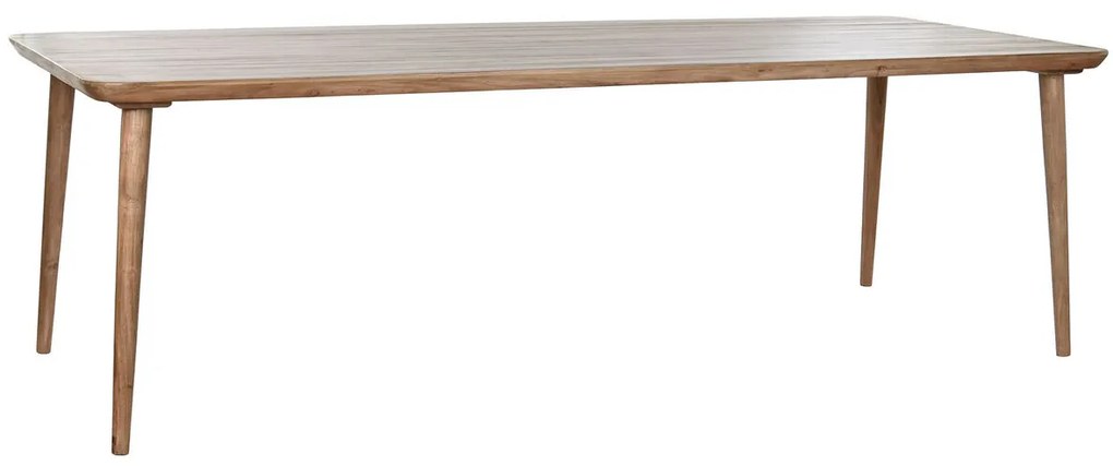 Τραπεζαρία Home ESPRIT Ανοιχτό καφέ ξύλο ακακίας 250 x 100 x 77 cm