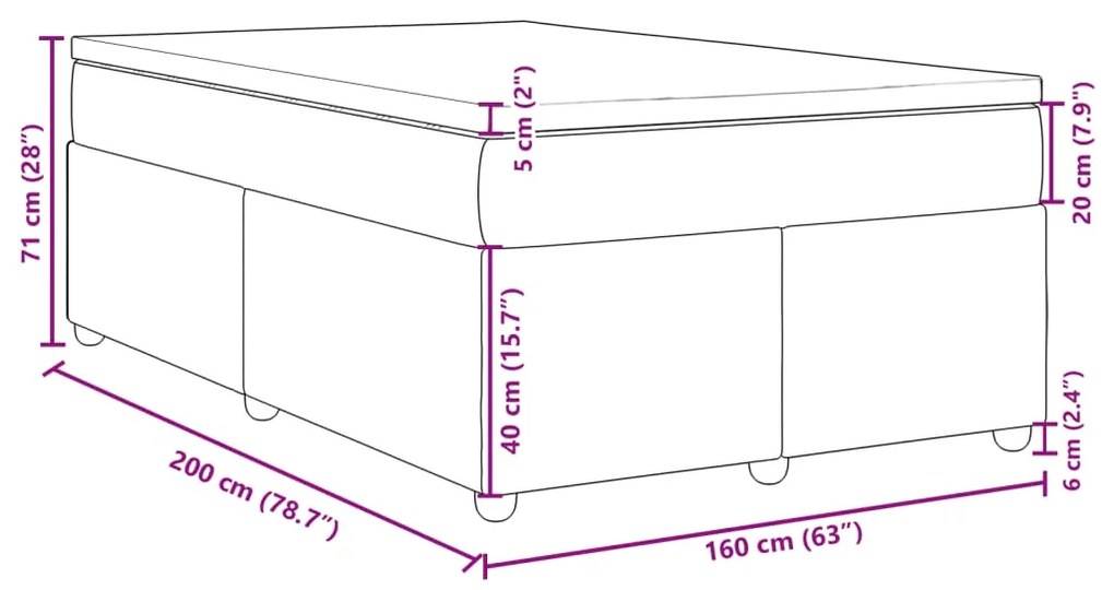 ΚΡΕΒΑΤΙ BOXSPRING ΜΕ ΣΤΡΩΜΑ ΑΝ. ΠΡΑΣΙΝΟ 160X200ΕΚ ΥΦΑΣΜΑΤΙΝΟ 3285387