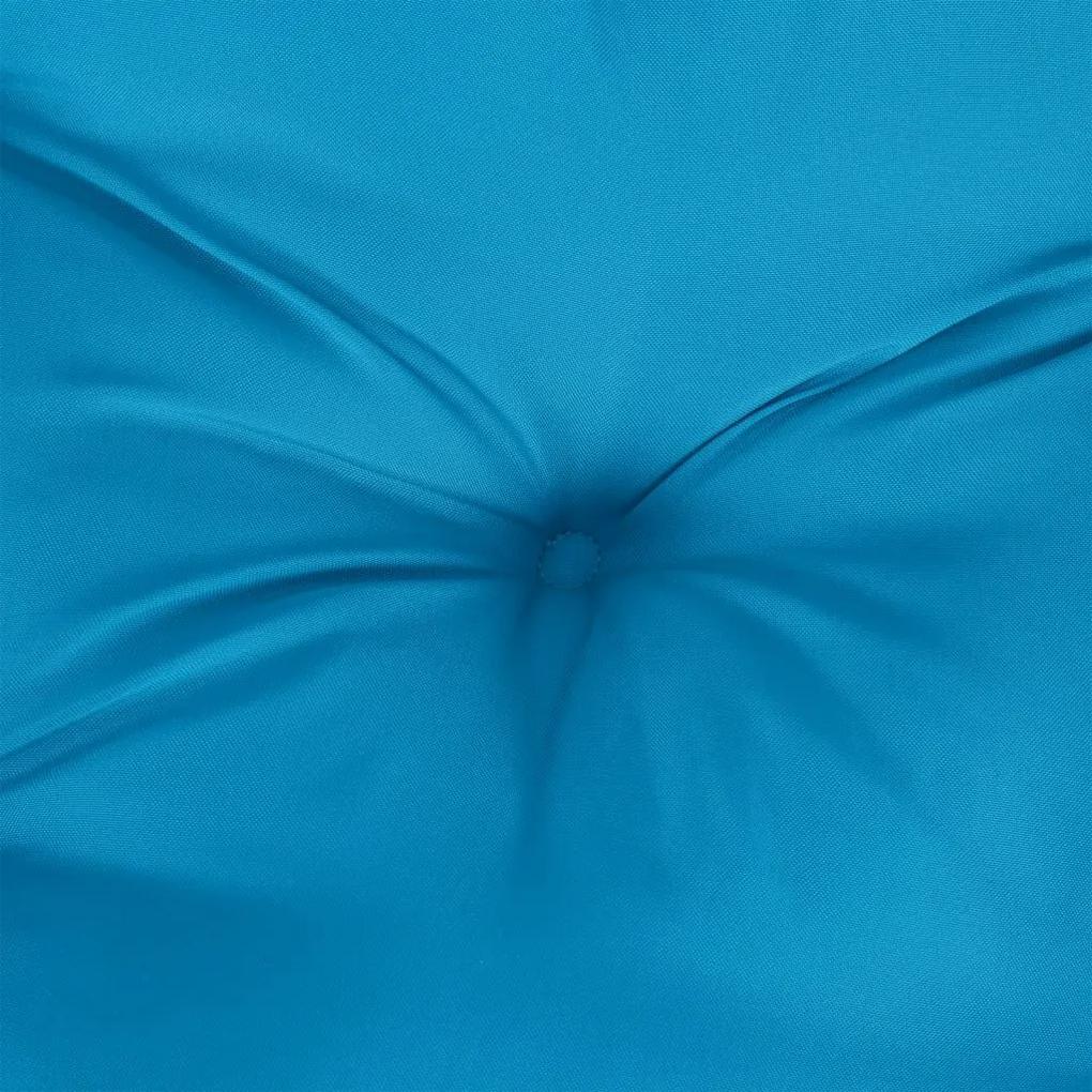 Μαξιλάρι Παλέτας Μπλε 60 x 60 x 12 εκ. Υφασμάτινο - Μπλε
