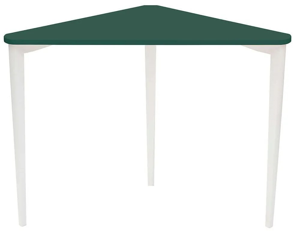 Γραφείο Γωνιακό Naja NAJAOWH10 114x85x75cm Sea Green-White