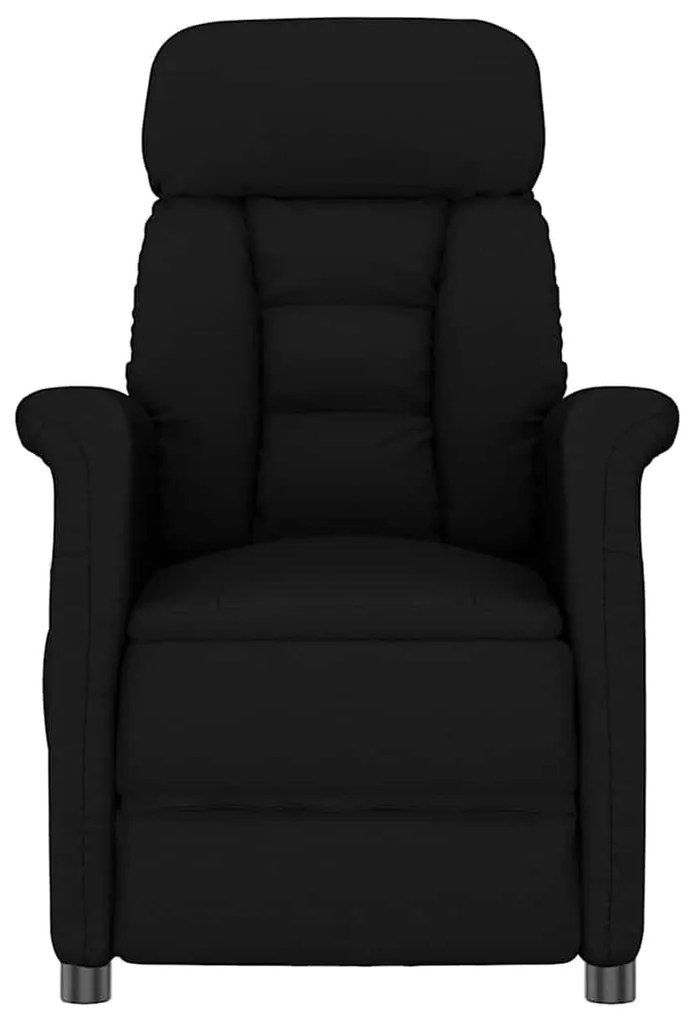 vidaXL Καρέκλα Ανακλίνετο Μαύρη Μαύρο 70.5 x 96.5 x 95 cm