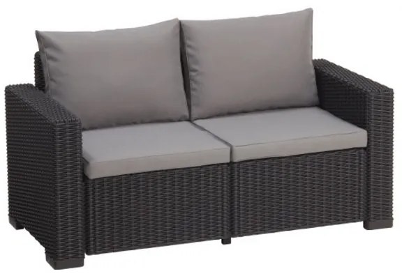 METAX-24 Καναπές California/D2 Ανθρακί*  68. x 141. x 72. metax-01-00-0720