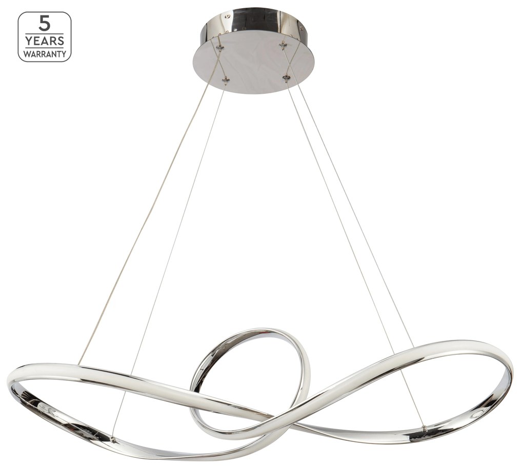 SE LED 81 MALBERA PENDANT CHROME Β5