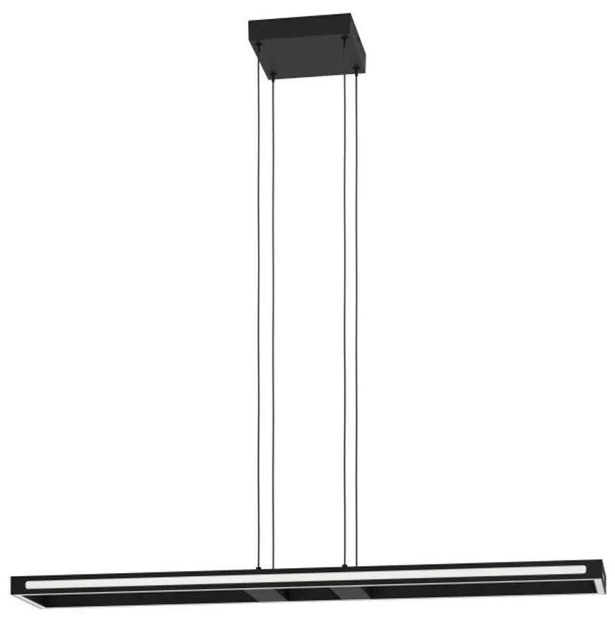 Φωτιστικό Οροφής-Ράγα Salvilanas-Z 99681 116x20x110cm Dimmable Led 33W 4300lm Black Eglo