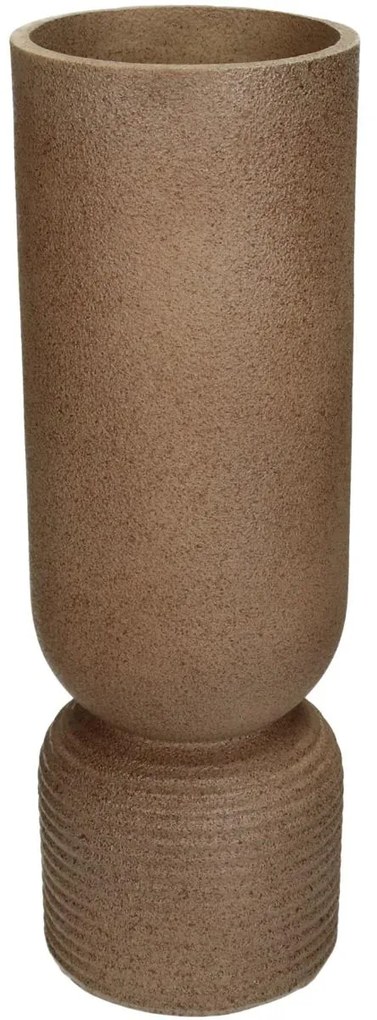 Βάζο ArteLibre Καφέ Polyresin 10.3x10.3x30cm-05153174