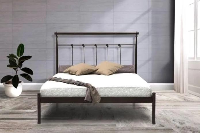 Κρεβάτι ΕΚΤΩΡ1 για στρώμα 150χ200 διπλό με επιλογή χρώματος