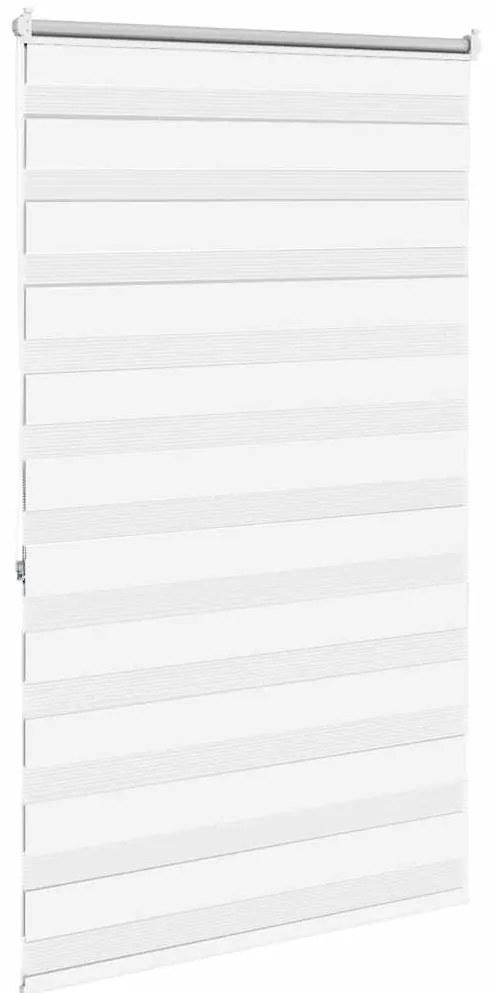 vidaXL Ρόλερ Zebra Λευκό 100 x 175cm