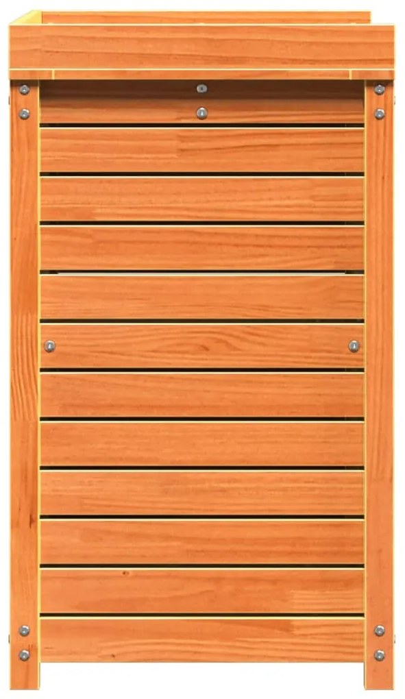 vidaXL Τραπέζι Κηπουρικής με Ράφια Καφέ 82,5x50x86,5 εκ. Μασίφ Πεύκο