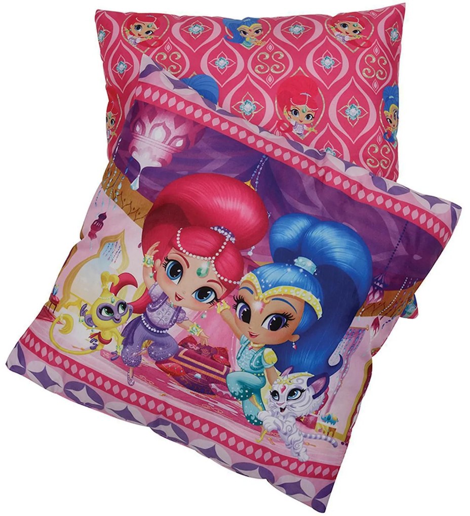 ΜΑΞΙΛΑΡΙ ΦΙΓΟΥΡΑΣ 40x40cm DAS HOME - SHIMMER &amp; SHINE 5502