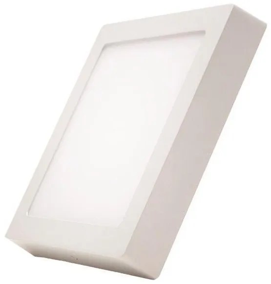 Πάνελ LED Slim Τετράγωνο 20W 4000K Αλουμίνιο Λευκό 145-68531 Eurolamp 145-68531 Λευκό