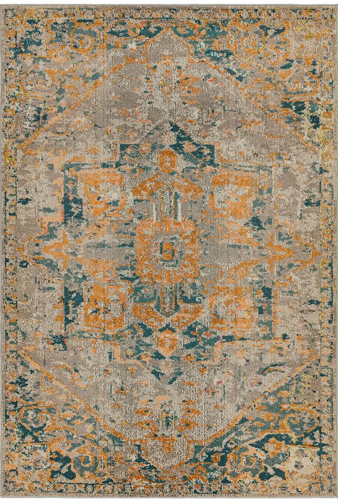 Χαλί Colores Cloud CO02 Arabesque Grey-Gold Asiatic London 80X150cm