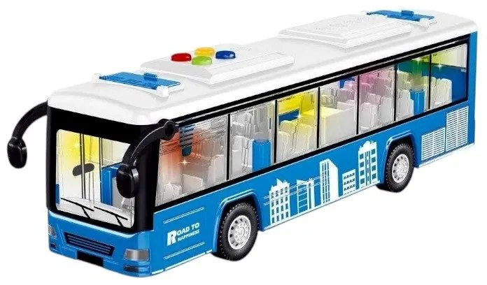 Ηλεκτρονικό λεωφορείο με κίνηση και ήχο - 98051A