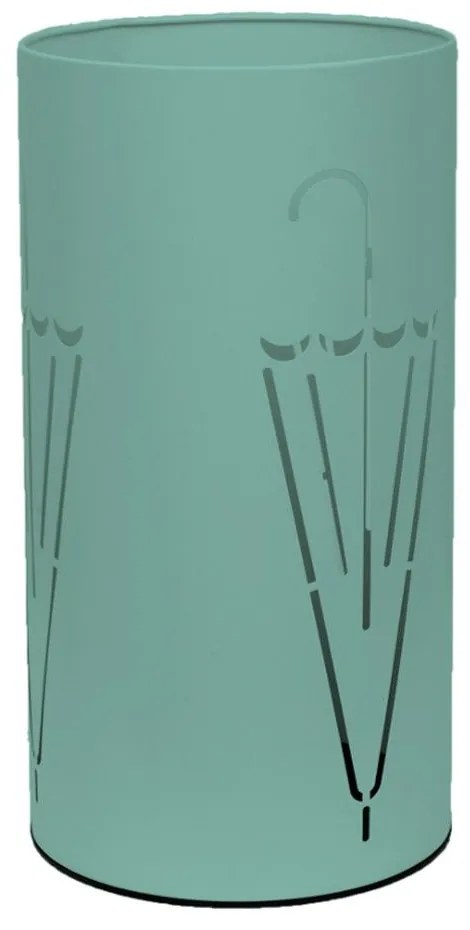 Ομπρελοθήκη 23-913 25x50cm Matte Turquoise Pam&amp;Co Ανοξείδωτο Ατσάλι