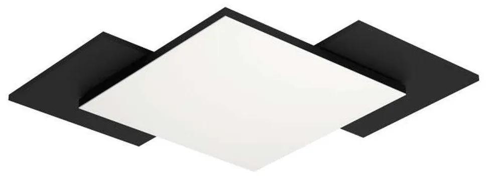 Φωτιστικό Οροφής-Πλαφονιέρα Tamuria 99656 43,5x43,5x7cm Led 21W Black-White Eglo