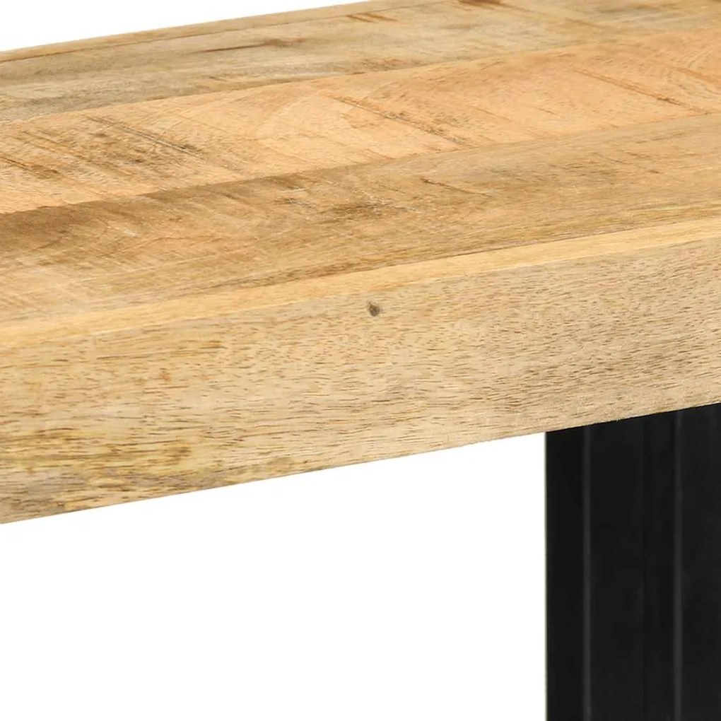 Ράφι τοίχου 70x33x35 cm Στερεό ακατέργαστο ξύλο Mango - Καφέ