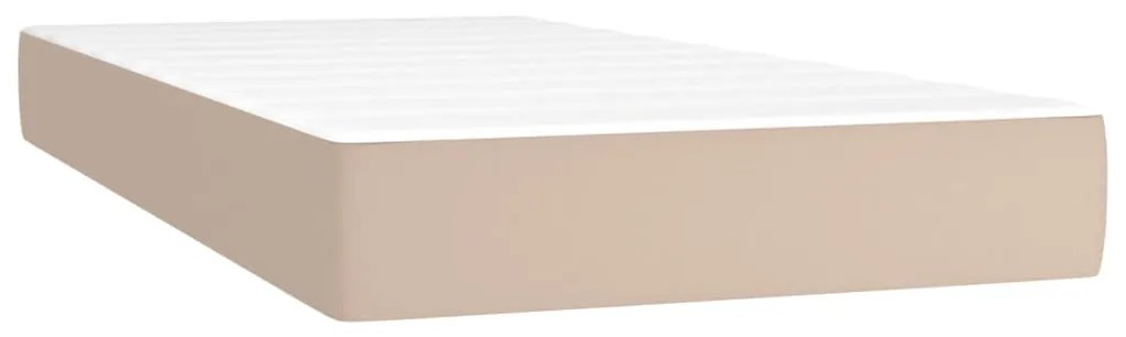 ΚΡΕΒΑΤΙ BOXSPRING ΜΕ ΣΤΡΩΜΑ ΚΑΠΟΥΤΣΙΝΟ 100X200ΕΚ.ΑΠΟ ΣΥΝΘ.ΔΕΡΜΑ 3130648