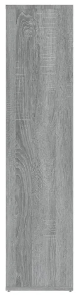vidaXL Βιβλιοθήκη Γκρι Sonoma 50 x 25 x 106 εκ.