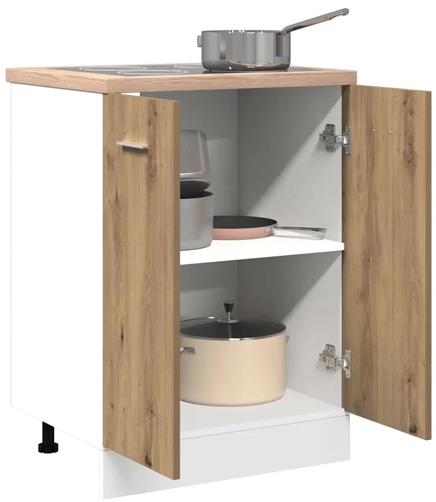 vidaXL Ντουλάπι "Lyon" από Τεχνητό Δρυ 60x46x81,5 εκ. από Τεχνητό Ξύλο