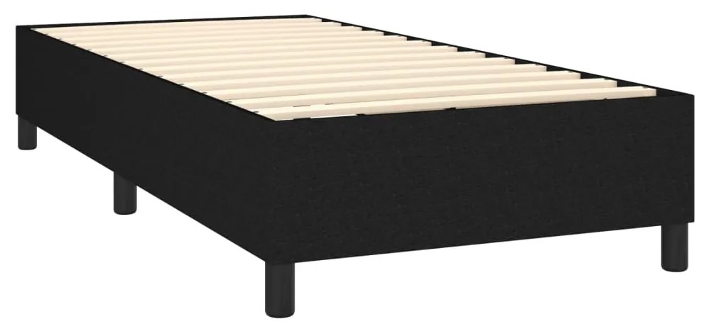 ΚΡΕΒΑΤΙ BOXSPRING ΜΕ ΣΤΡΩΜΑ ΜΑΥΡΟ 90X200 ΕΚ. ΥΦΑΣΜΑΤΙΝΟ 3136567