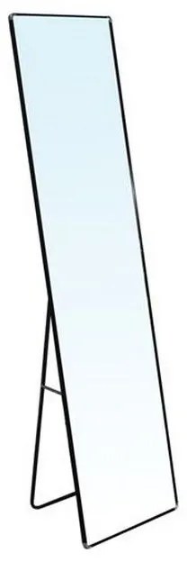 Καθρέπτης Δαπέδου Dayton Ε7182,1 40x33x160cm Black Aluminium, Glass