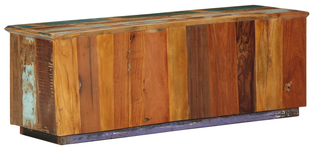 vidaXL Ράφι Παπουτσιών 110x35x40 cm Μασίφ Ξύλο Ανακυκλωμένο
