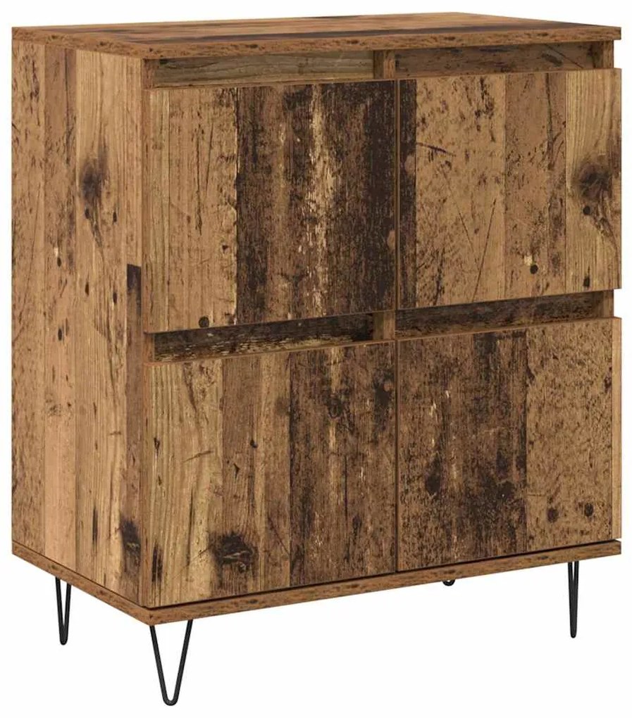vidaXL Πλαϊνό γραφείο Καφέ 60 x 35 x 70 cm Επεξεργασμένο ξύλο