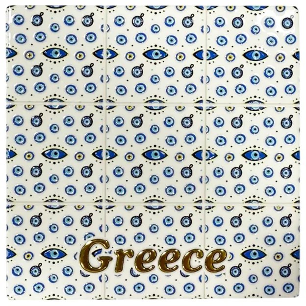 Σετ σουβέρ Greece 4τμχ - Coaster set 4pcs
