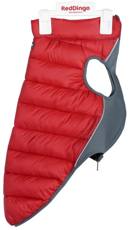 Παλτό Σκύλου Red Dingo Puffer 40 cm Πορτοκαλί/Κόκκινο