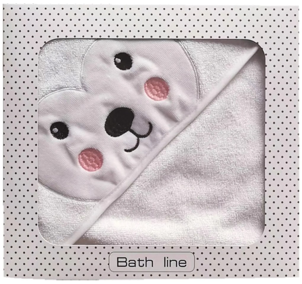 DAS BABY ΚΑΠΑ SMILE EMBROIDERY 4888 ΛΕΥΚΟ