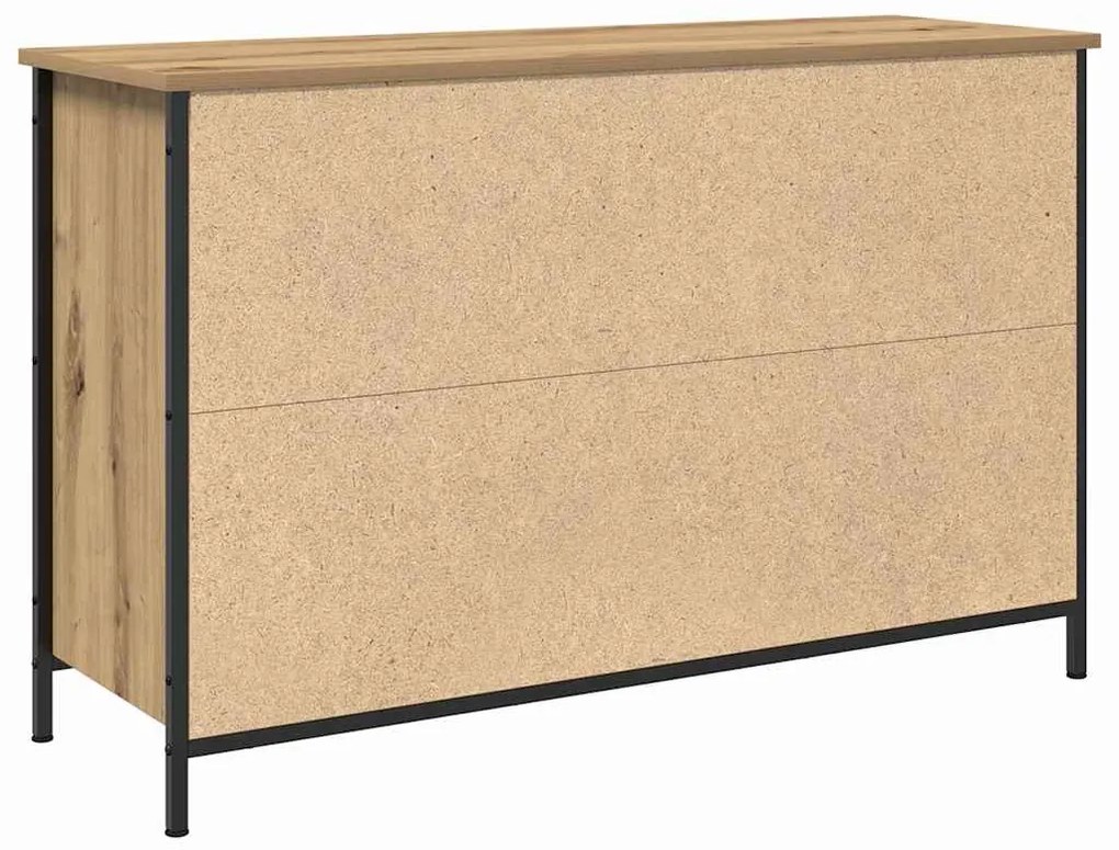vidaXL Ντουλάπι TV artisan δρυς 101 x 35 x 65 εκ Επεξεργασμένο ξύλο