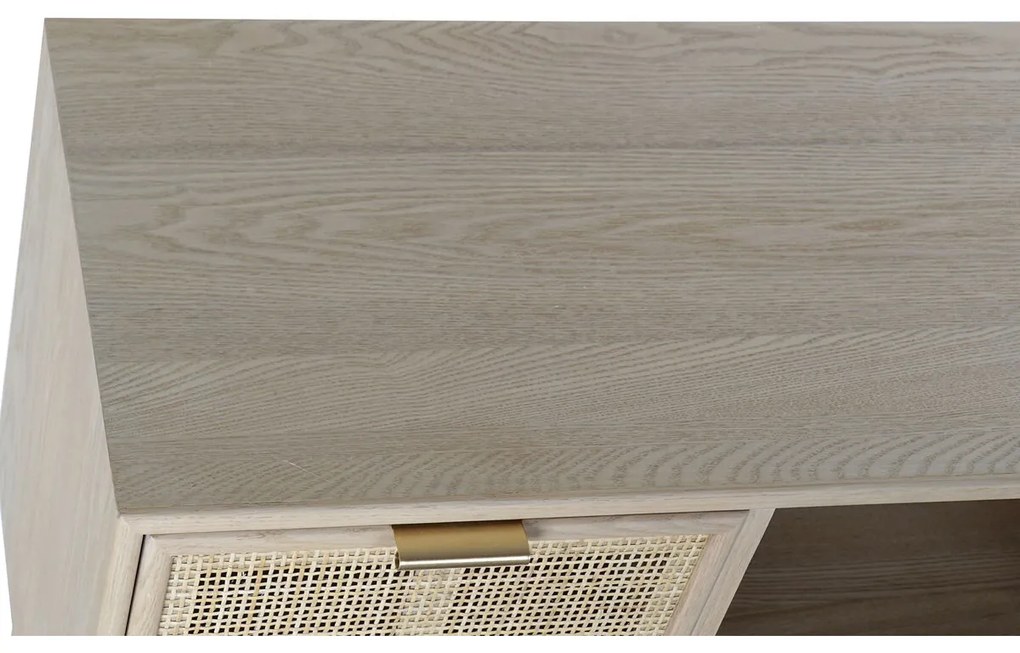 Τηλεόραση DKD Home Decor Πολύχρωμο Φυσικό Ξυλο παουλόβνια Ξύλο MDF 120 x 42 x 60 cm