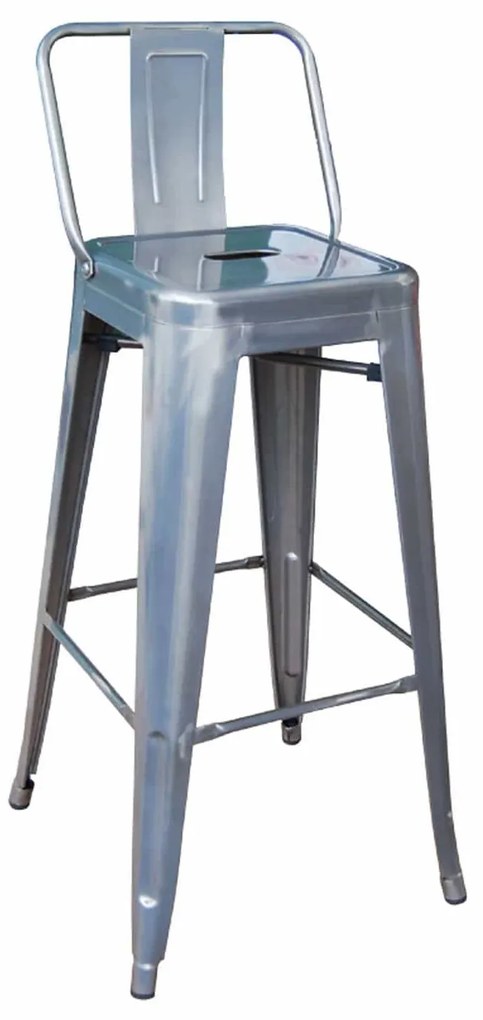 Σκαμπό Μπάρ Relix Metal Ε5199,6 43X43Χ100 cm Metal