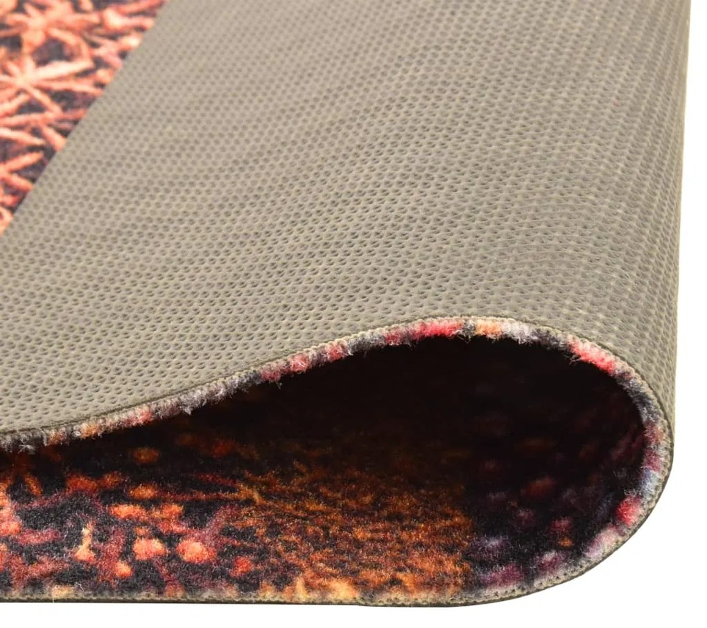 vidaXL Πατάκι Κουζίνας Σχέδιο Μπαχαρικά Πλενόμενο 60 x 180 εκ.