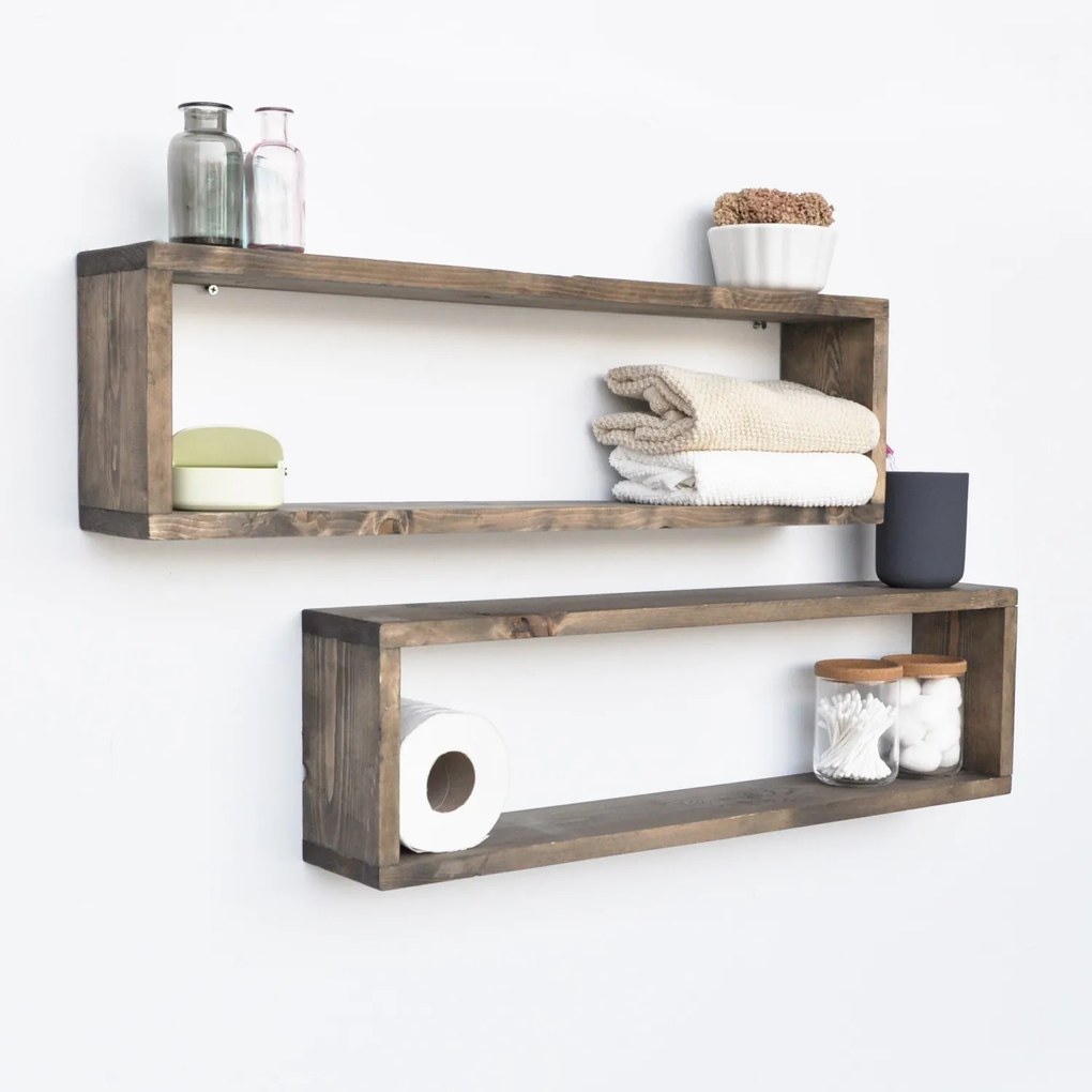 Wall Shelf Aa007 Walnut