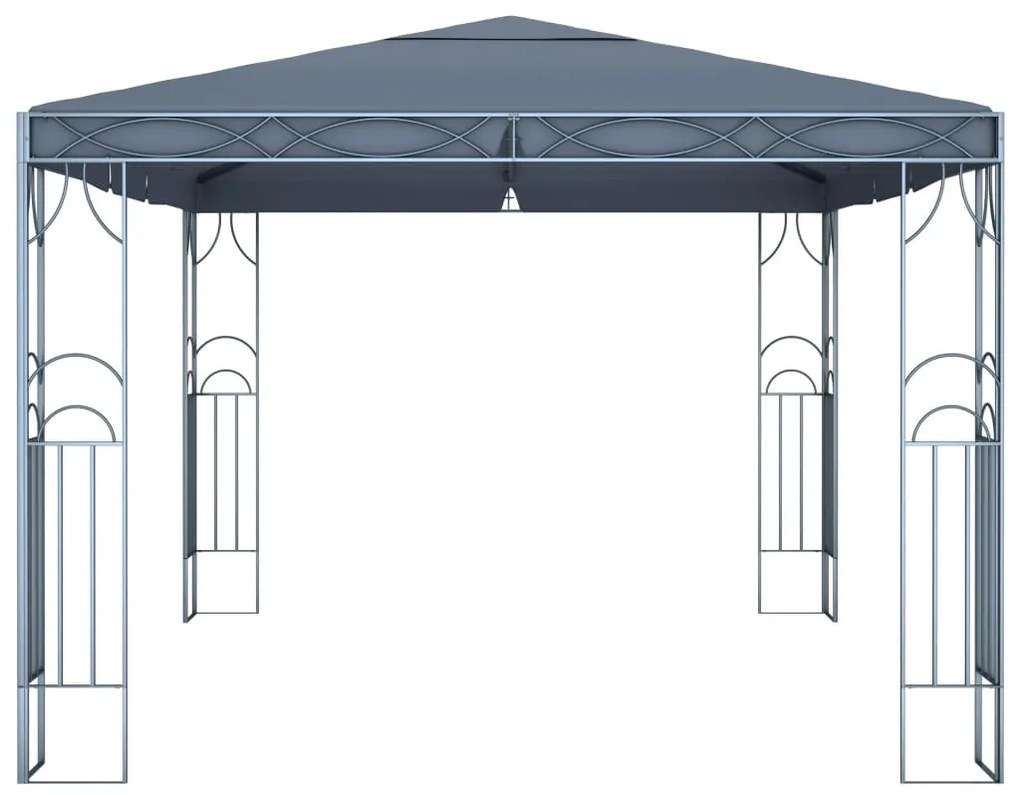 vidaXL Κιόσκι Ανθρακί 400 x 300 εκ.