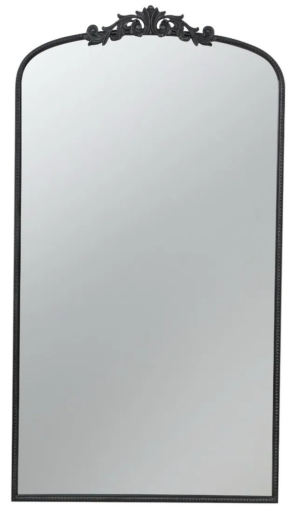 Artekko Dia Μαύρος Μεταλλικός Καθρέπτης Τοίχου (91.4x3.8x168.2)cm Artekko 82199-BLAC-DS