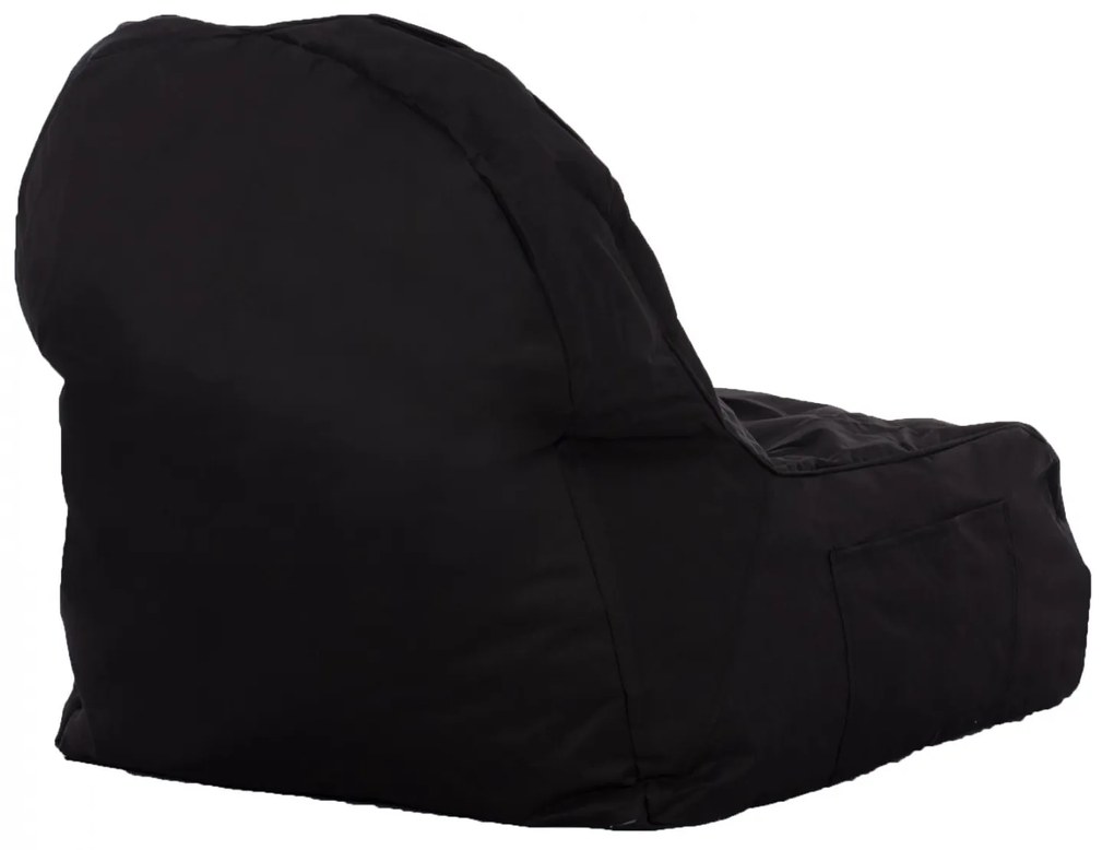 Πουφ - Πολυθρόνα CLOUD Αδιάβροχο σε Μαύρο με UV PROTECTION 81x78x73εκ. 81x78x73 εκ.