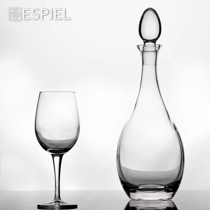 MODA WINE TEMPERED 330CC H:19.8CM P/600 FLX12 ΣΕΤ 12 τμχ - Espiel