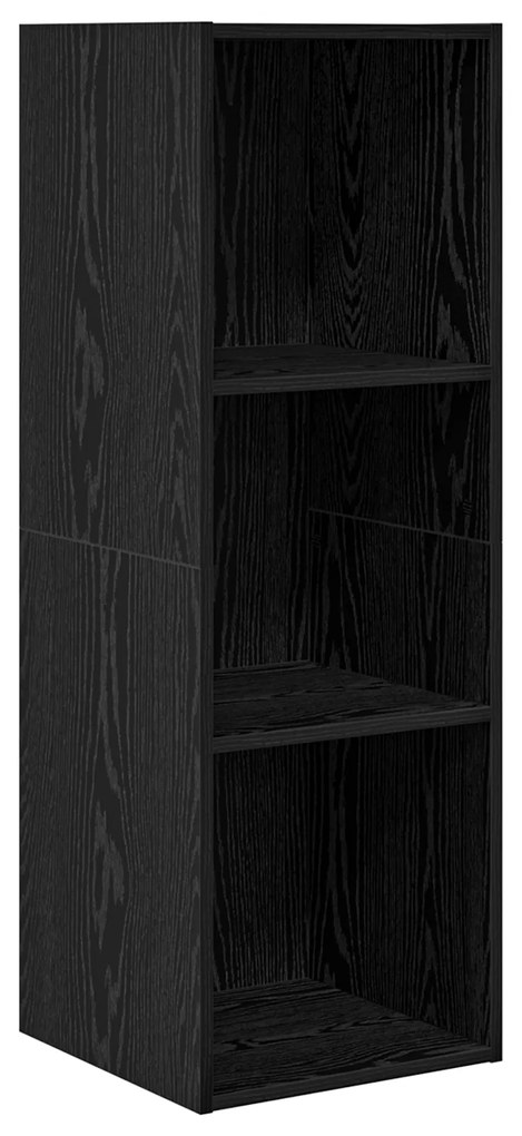 vidaXL Σετ επίπλου τηλεόρασης 4 pcs Μαύρη δρυς 37 x 37 x 142.5 εκ