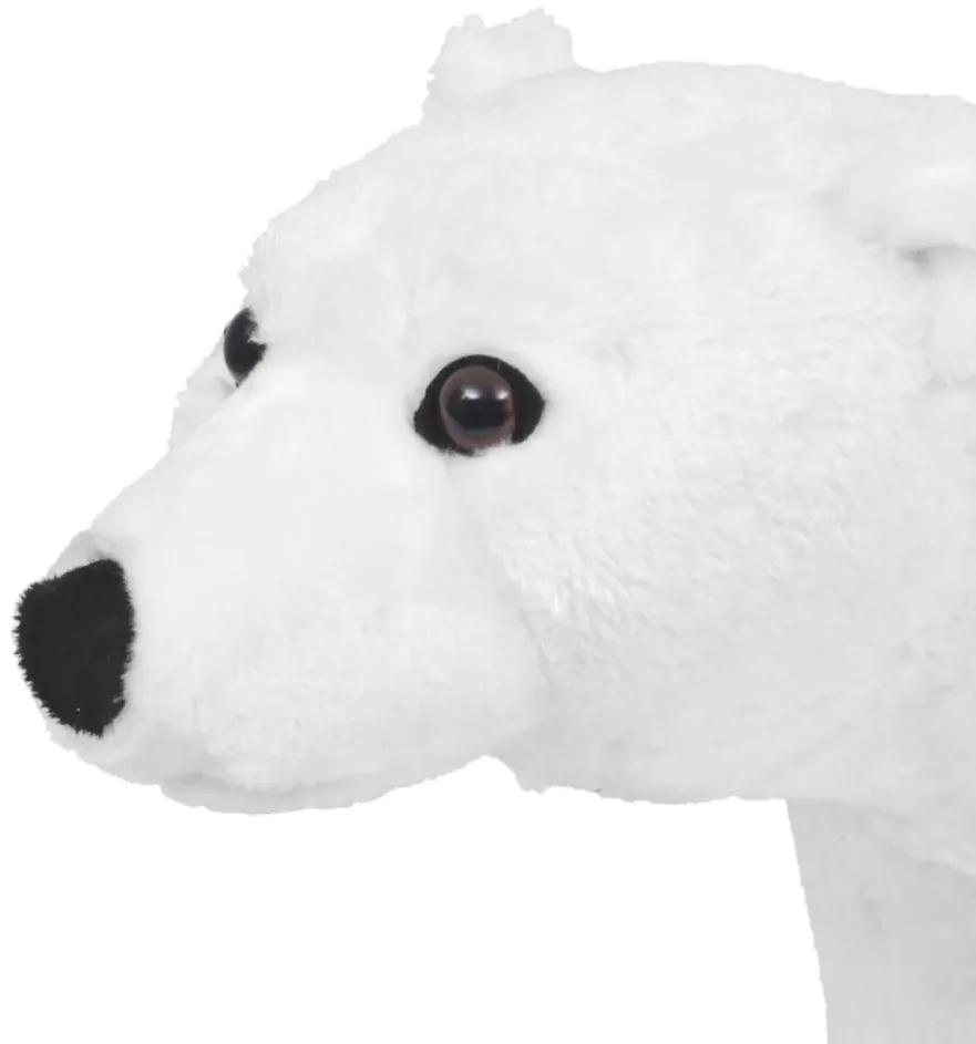 Παιχνίδι Πολική Αρκούδα σε Όρθια Στάση Λευκό XXL Λούτρινο - Λευκό
