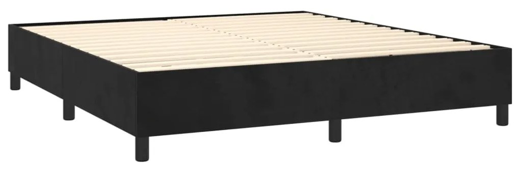 ΚΡΕΒΑΤΙ BOXSPRING ΜΕ ΣΤΡΩΜΑ ΜΑΥΡΟ 140X200 ΕΚ. ΒΕΛΟΥΔΙΝΟ 3142907