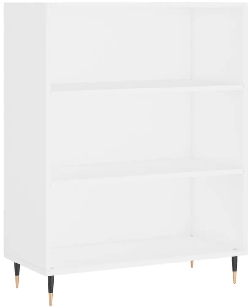 vidaXL Ντουλάπι Λευκό 69,5x32,5x180 εκ. Επεξεργασμένο Ξύλο
