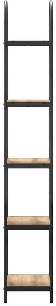 vidaXL Ράφι Βιβλίων artisan δρυς 40 x 30 x 183 εκ Επεξεργασμένο ξύλο